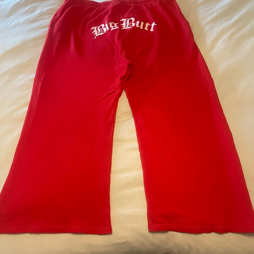 Big Bud Press Big Butt Press Sweatpants in red 5XL